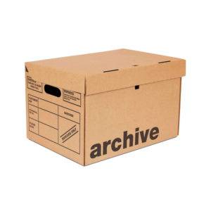 Archive box from the side