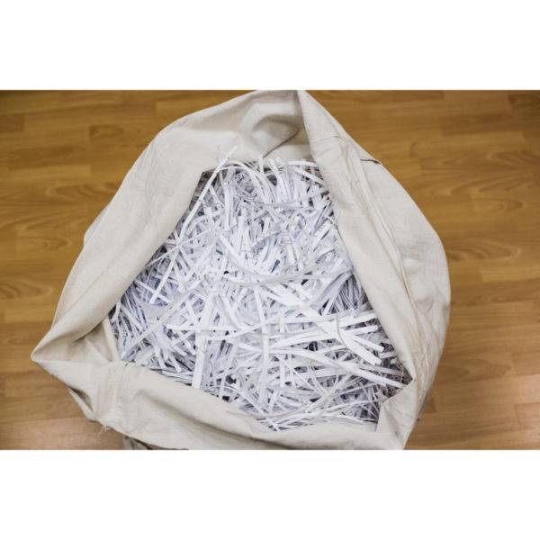 Shredding Bags full of paper