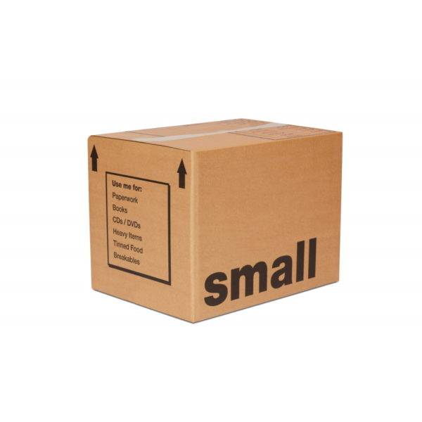 small brown cardboard box