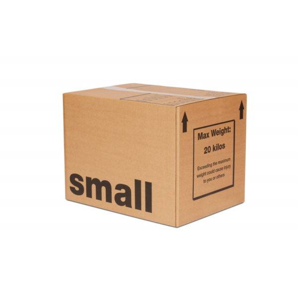 small cardboard box